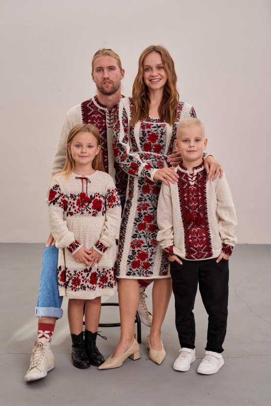 Комплект в'язаних вишиванок Спадок | vl1010/vl1014/1015/1012